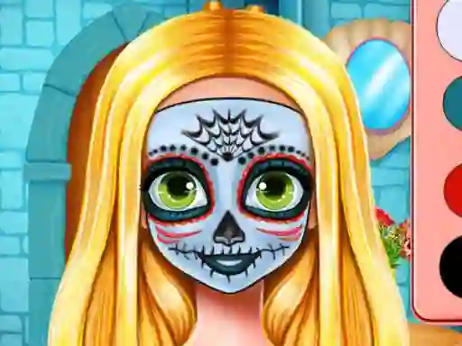 Gra Sister's Halloween Face Paint w Internecie
