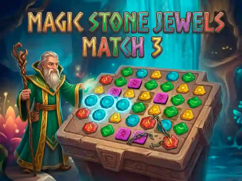 Gra Magic Stone Jewels Match 3 w Internecie
