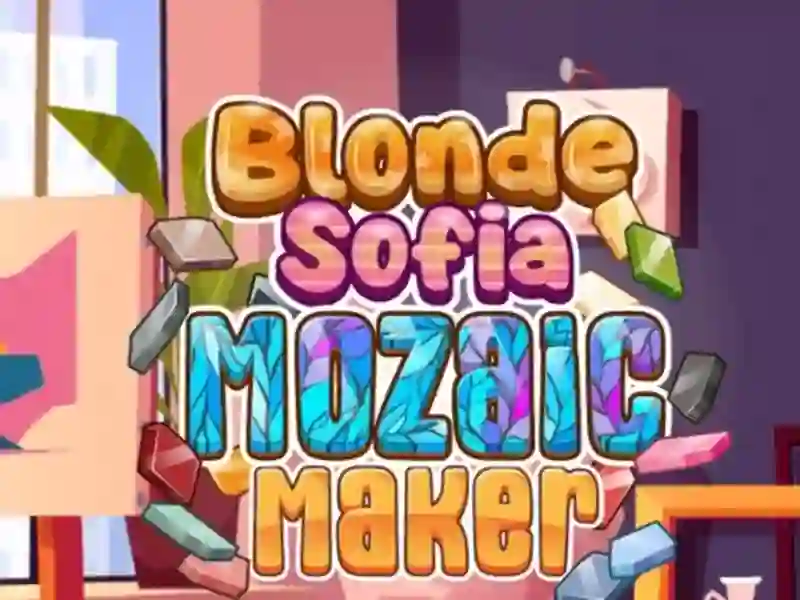 Gra Blonde Sofia: Mozaic Maker w Internecie