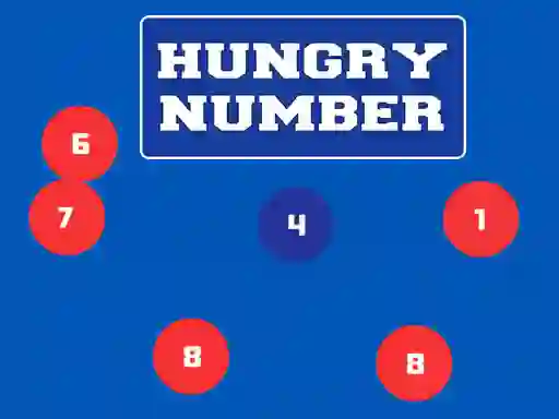 Gra Hungry Number w Internecie