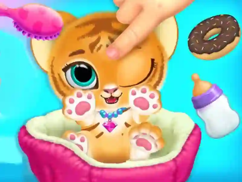 Gra Baby Tiger Care w Internecie