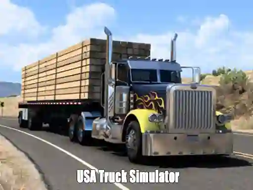 Gra USA Truck Simulator 2024 w Internecie