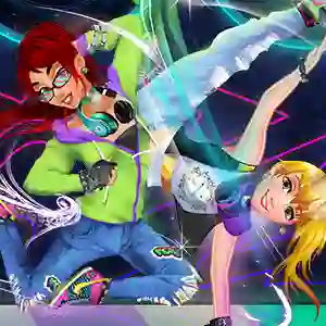 Gra BFF street dancing w Internecie