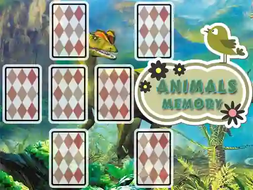 Gra Animals Cards Memory w Internecie