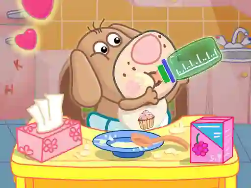 Gra Hippo Baby Care Game w Internecie