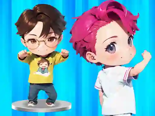 Gra BTS Chibi Claw Machine w Internecie
