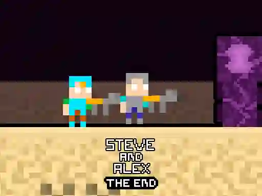 Gra Steve and Alex TheEnd w Internecie