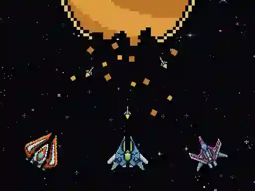 Gra Galactic Pixel Storm w Internecie