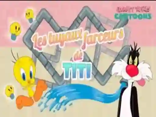 Gra Looney Tunes Cartoons Les tuyaux farceurs de Titi w Internecie