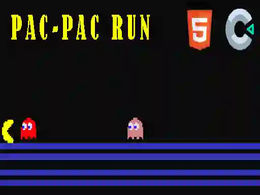 Gra PAC-PAC RUN w Internecie