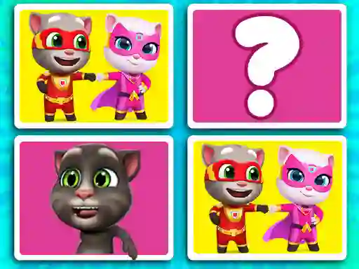 Gra Talking Tom Match'Up w Internecie