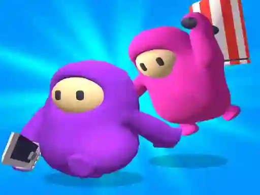 Gra Fall Heroes Fun Guys Run w Internecie
