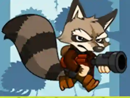 Gra Raccoon adventure game w Internecie