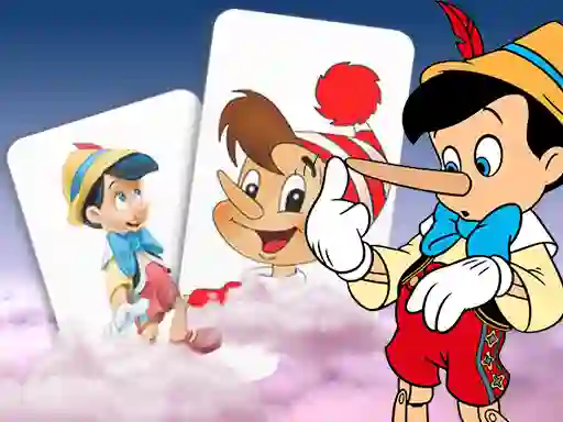 Gra Pinocchio Memory card Match w Internecie