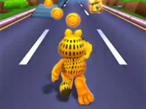 Gra Garfield Rush w Internecie