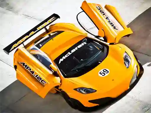 Gra McLaren GT3 Puzzle w Internecie