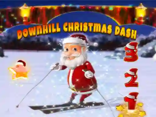 Gra Downhill Christmas Dash w Internecie