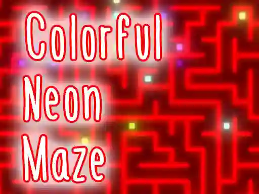 Gra Colorful Neon Maze w Internecie