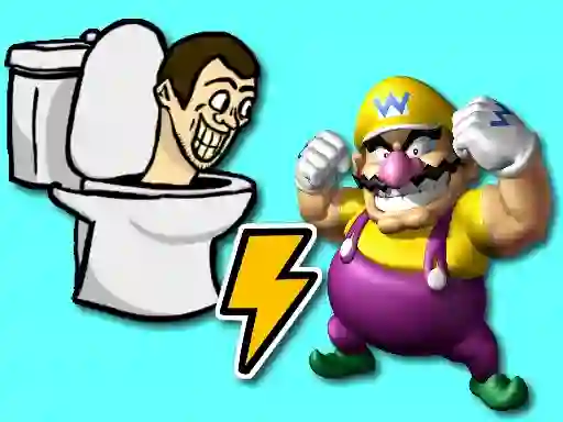 Gra Skibidi Toilet vs Wario w Internecie