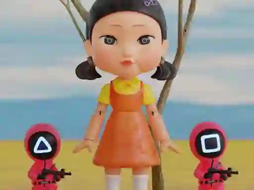 Gra Squid Game Hidden w Internecie