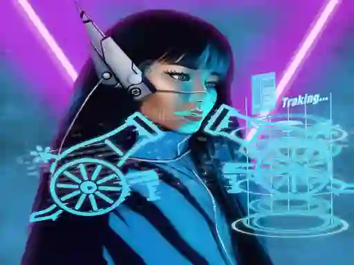 Gra Neon Cannon w Internecie