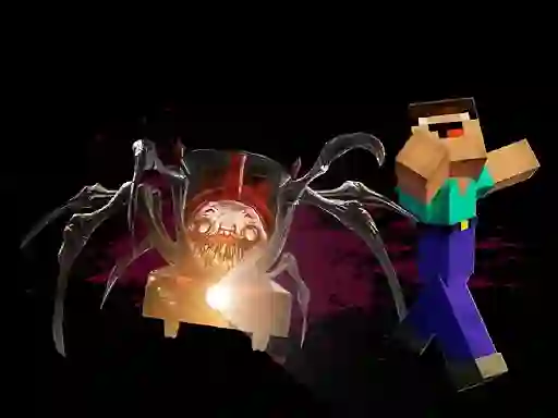 Gra Noob VS. Choo-Choo Charles w Internecie