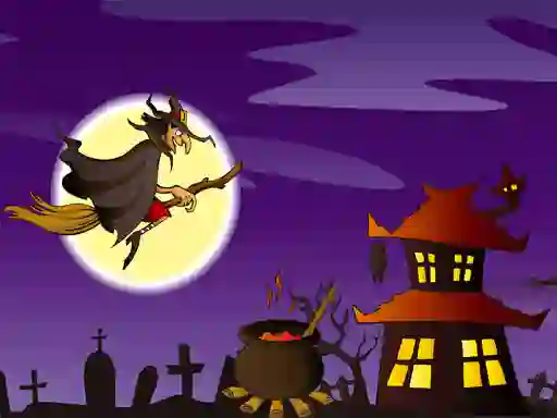 Gra Halloween Illustrations Jigsaw Puzzle w Internecie