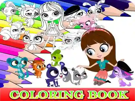 Gra Coloring Book for Littlest Pet Shop w Internecie