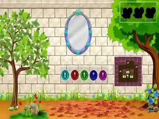 Gra White Brick Backyard Escape w Internecie