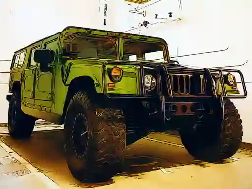 Gra U.S.Army SUV Vehicles w Internecie