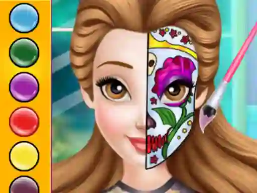 Gra Princess Face Painting Trend w Internecie