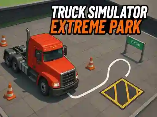 Gra Truck Simulator Extreme Park w Internecie