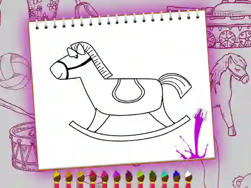 Gra Coloring Book: Toy Shop w Internecie