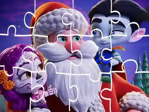 Gra Super Monsters Christmas Jigsaw w Internecie