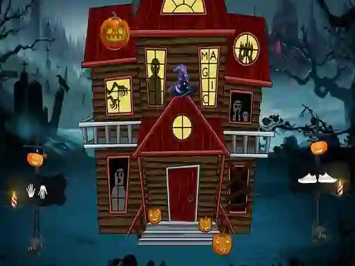Gra Halloween Magic Lady Escape w Internecie