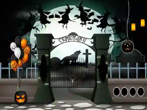 Gra Halloween Cemetery Escape 2 w Internecie