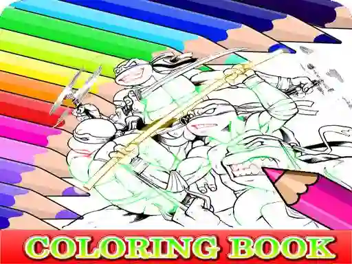 Gra Coloring Book for Ninja Turtle w Internecie