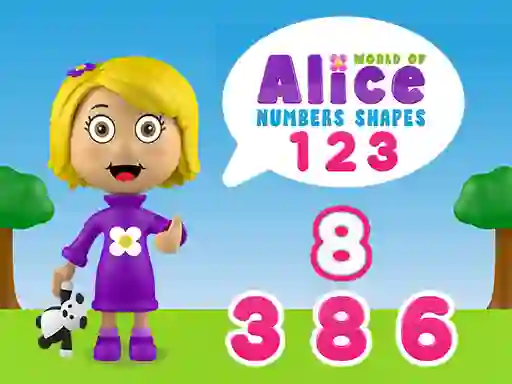 Gra World of Alice Numbers Shapes w Internecie