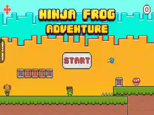 Gra Ninja Frog Adventure w Internecie
