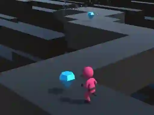 Gra ZigZag Squid Game Runner w Internecie