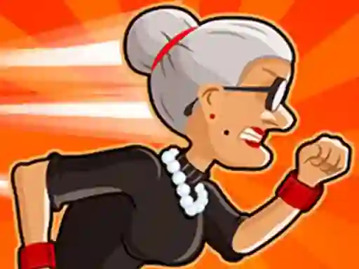 Gra Angry Granny Run: India w Internecie