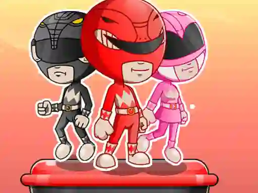 Gra Power Rangers adventure dash w Internecie