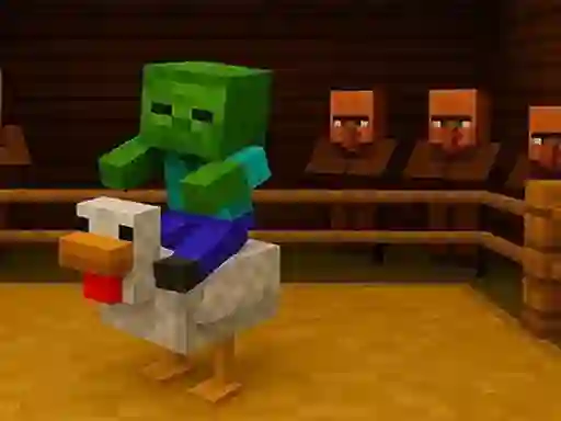 Gra Chicken Jockey hidden lava chicken w Internecie