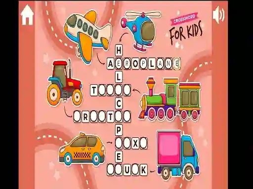 Gra Crossword for Kids w Internecie