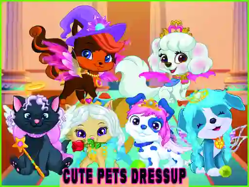 Gra Cute Pets Summer Dress Up w Internecie
