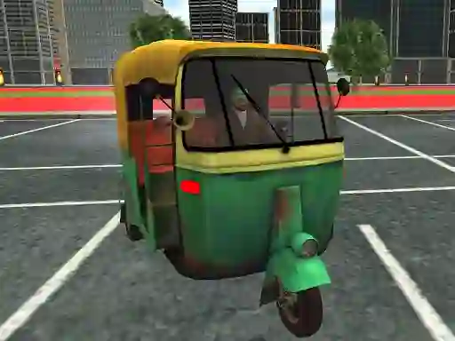 Gra TukTuk Rickshaw City Driving Sim w Internecie