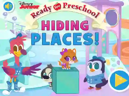 Gra Ready for Preschool Hiding Places w Internecie
