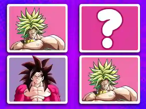 Gra DragonBall Match Cards w Internecie