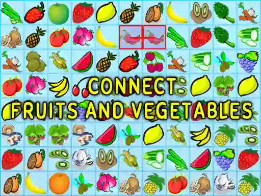 Gra Connect Fruits and Vegetables w Internecie