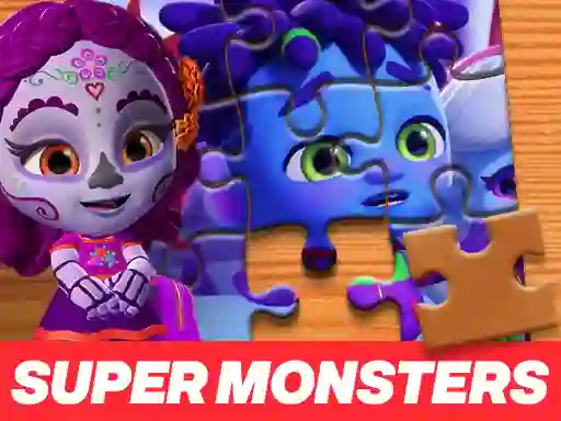 Gra Super Monsters Jigsaw Puzzle w Internecie